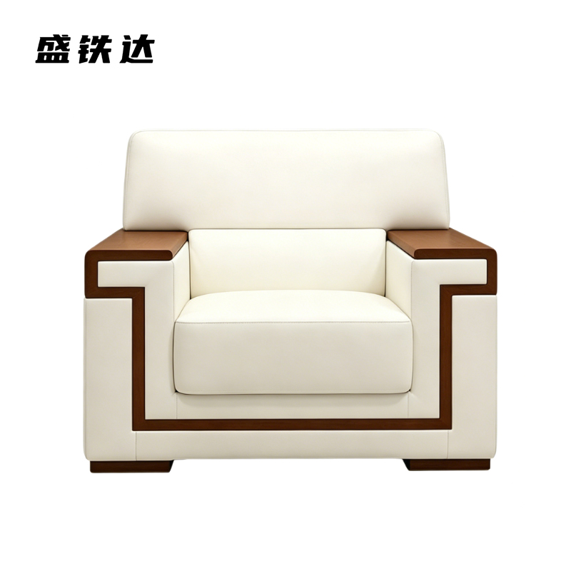 盛铁达 PU接待沙发单人位1080*870*940mm STD-SF1029 张高清大图