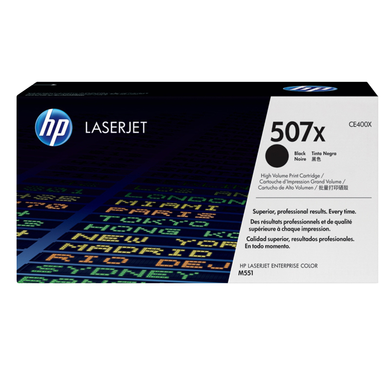 惠普(HP) CE400X 507X 黑色硒鼓(适用M551n/xh/dn M575dn/f/c/Pro M570dw)高清大图