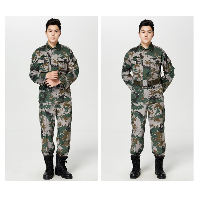 丛林迷彩服 腰带帽子鞋子民兵臂章肩章领章
