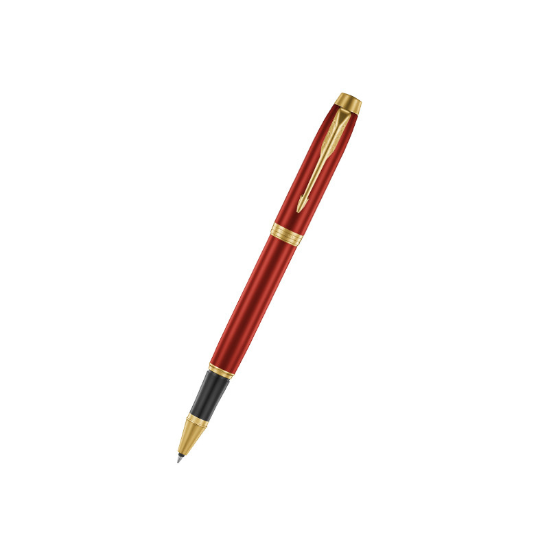 派克PARKER 签字笔 IM系列活力之红宝珠笔 学生商务办公文具用品日常书写0.7mm宝珠笔芯