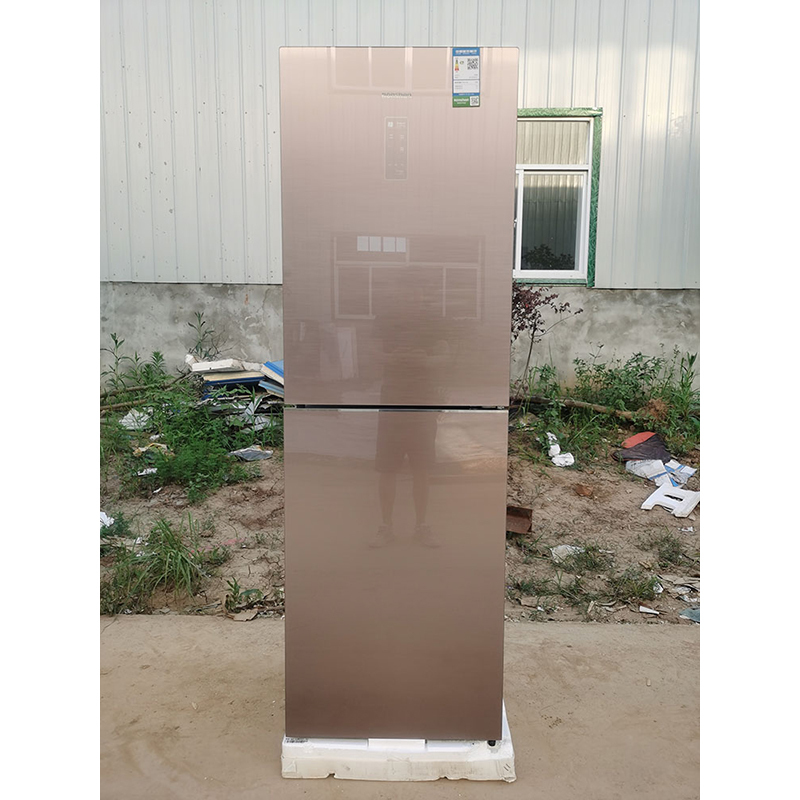 Ronshen/容声 255升 风冷无霜两门家用双门节能玻璃冰箱