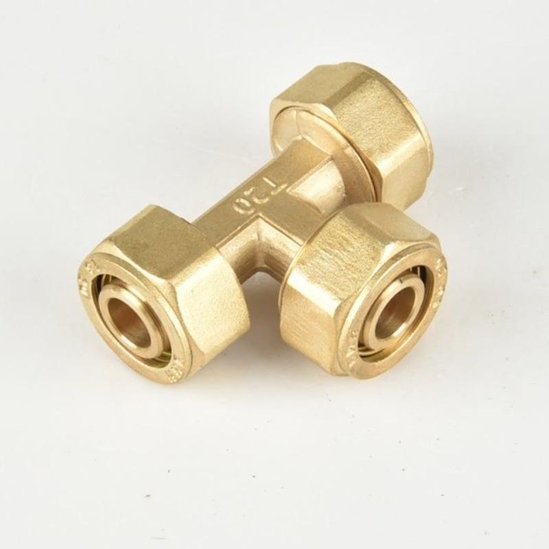 管接头配件1620太阳能热水器内外牙等径弯头三通球阀1620铝塑管堵头