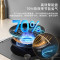万家乐猛火全进风燃气双灶 台式嵌入式两用大火力灶具一级能效70%热效率开孔尺寸可调节AY6 5.0KW天然气