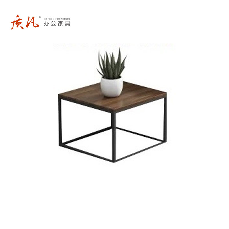 苏宁 质凡 会客商务休息区接待茶几 60*60*45方茶几高清大图