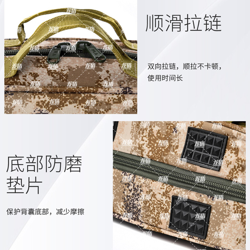 龙盾 卫生员背囊 野外急救背囊双肩急救包丛林荒漠水墨纹空包不含药品