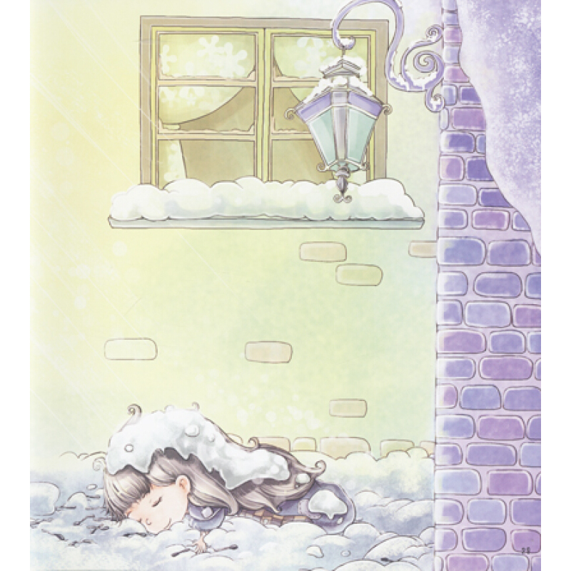 正版新书]卖火柴的小女孩/世界经典童话绘本漫立方9787303138531高清大图