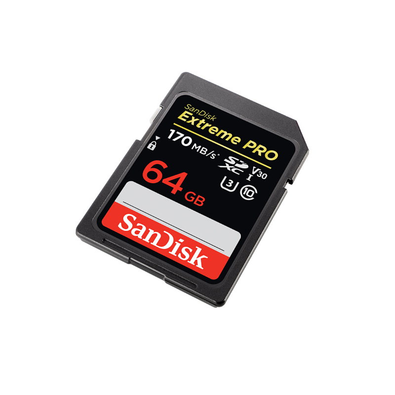 闪迪(SanDisk)64GB SD存储卡 U3 C10 V30 4K至尊版