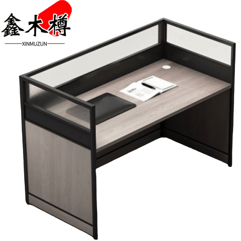 鑫木樽屏风工位单人位张