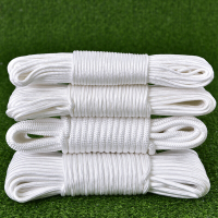 工霸(GONGBA)耐磨尼龙绳安全绳尼龙编织绳帐蓬绳捆绑绳子 6mm 100米/捆 1捆