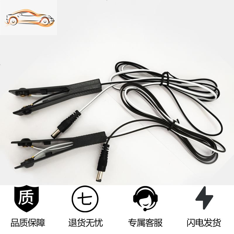 [补贴10%]逆变器手按开关防水三线手捏式树脂款触点纯铜升压器电子机头配件 手按开关(2条)