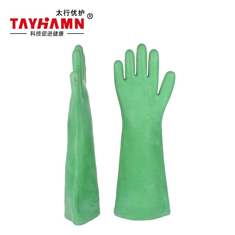 太行优护 橡胶耐酸碱防化手套TS0302 双高清大图