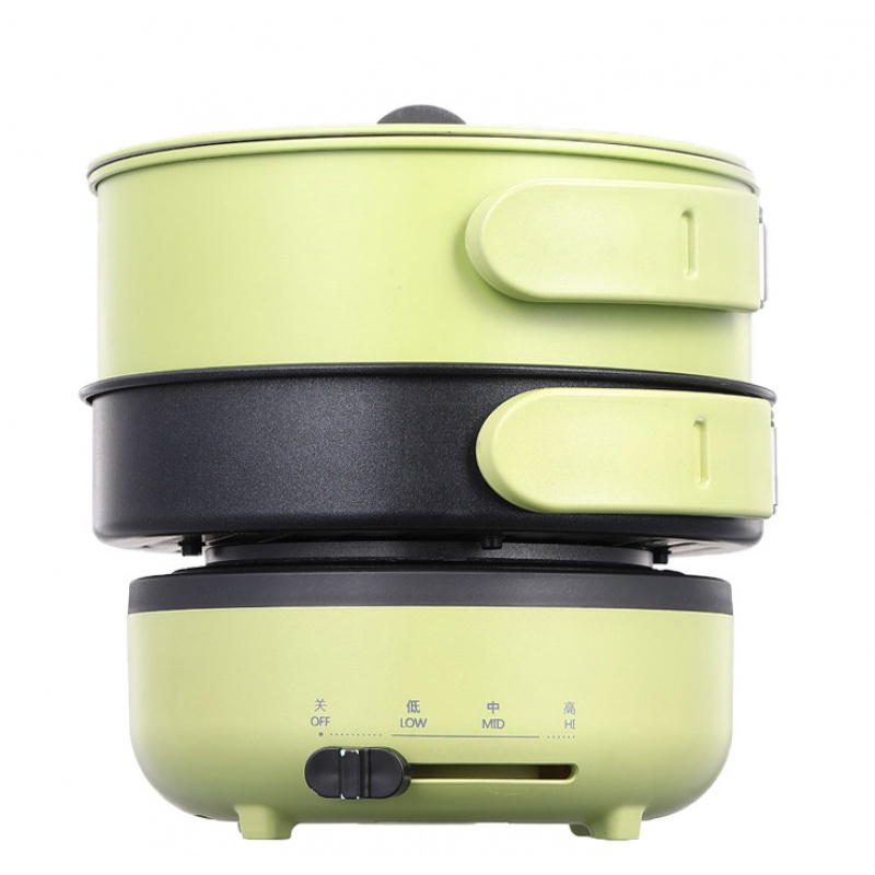 电火锅时光旧巷便携式旅行电煮锅小型折叠锅收纳多功能学生宿舍电热锅