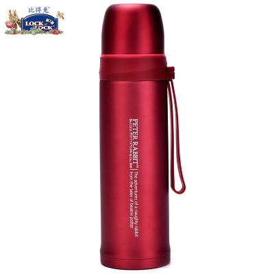 比得兔简约经典保温杯-哑红500ml PR-T587