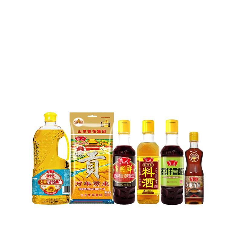 鲁花 吉祥如意礼盒C(单位:件)高清大图