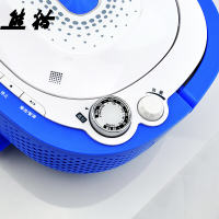 PANDA/熊猫CD-10便携cd机MP3光盘学习机U盘播放器教学胎教家用手提音响多功能电脑音箱一体机便携移动收音机蓝色