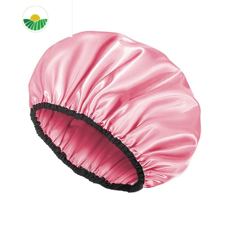 三维工匠双层浴帽防水洗澡头套家用女夏沐浴帽发沐浴帽