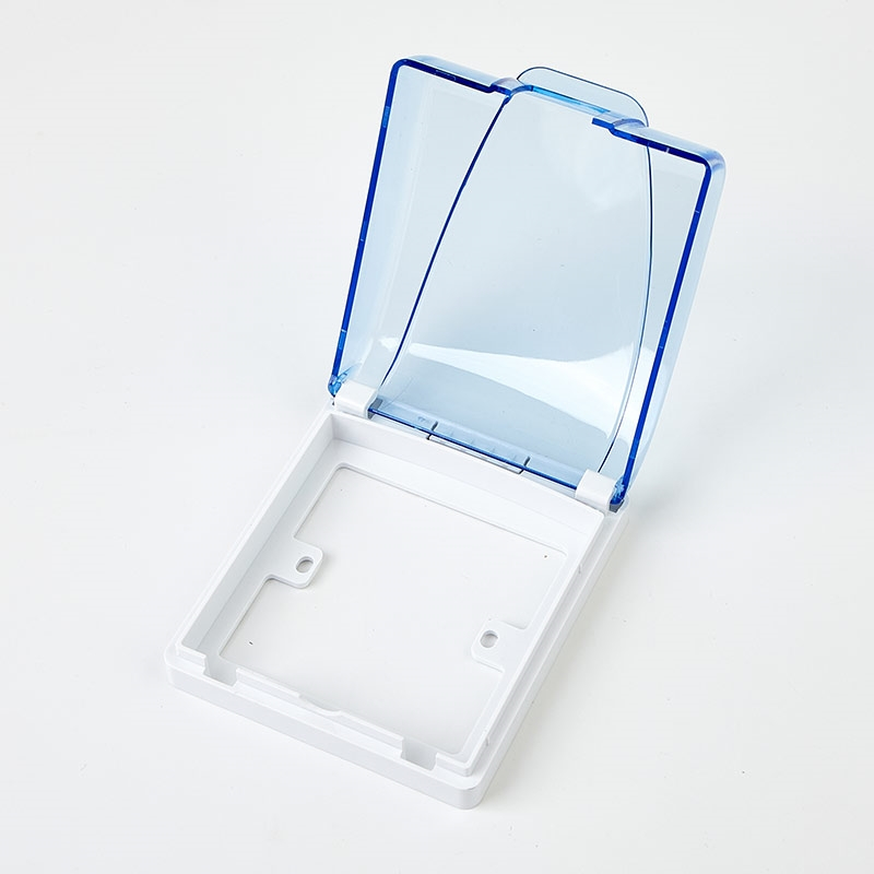 古达86型插座防水盒加高防溅盒卫生间超薄开关防水罩墙插面板保护盖罩