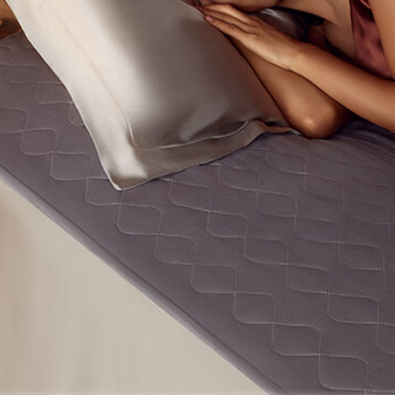 彩虹水暖毯1.8*1.5m双人驱潮保暖除螨磨毛面料恒温C190高清大图