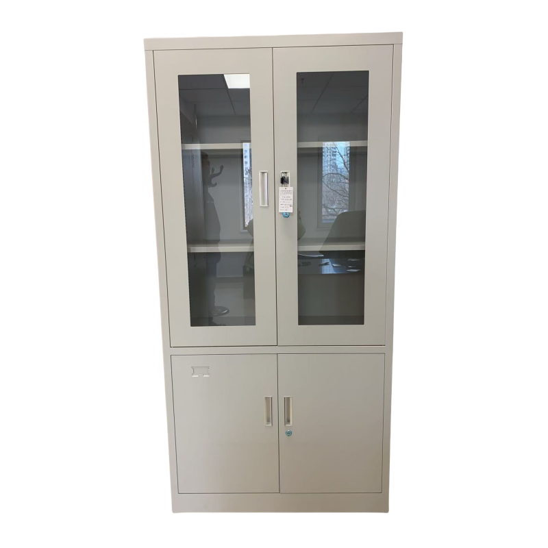 良佳兴 玻璃文件柜 1850*900*400mm 组