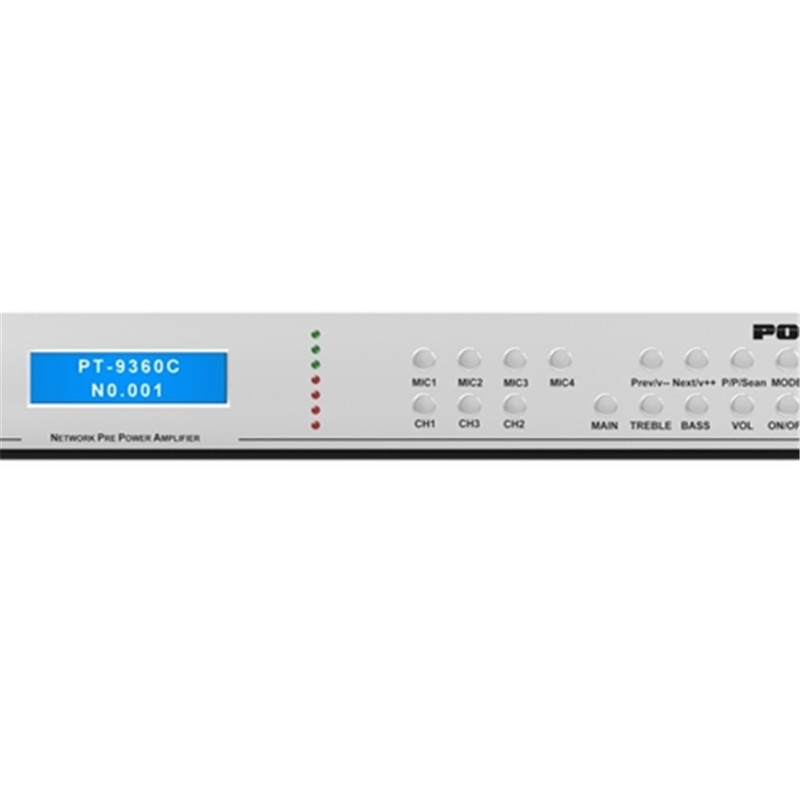 戴阳网络数字前置功率放大器360W PT-9360C(联系客服发货)高清大图