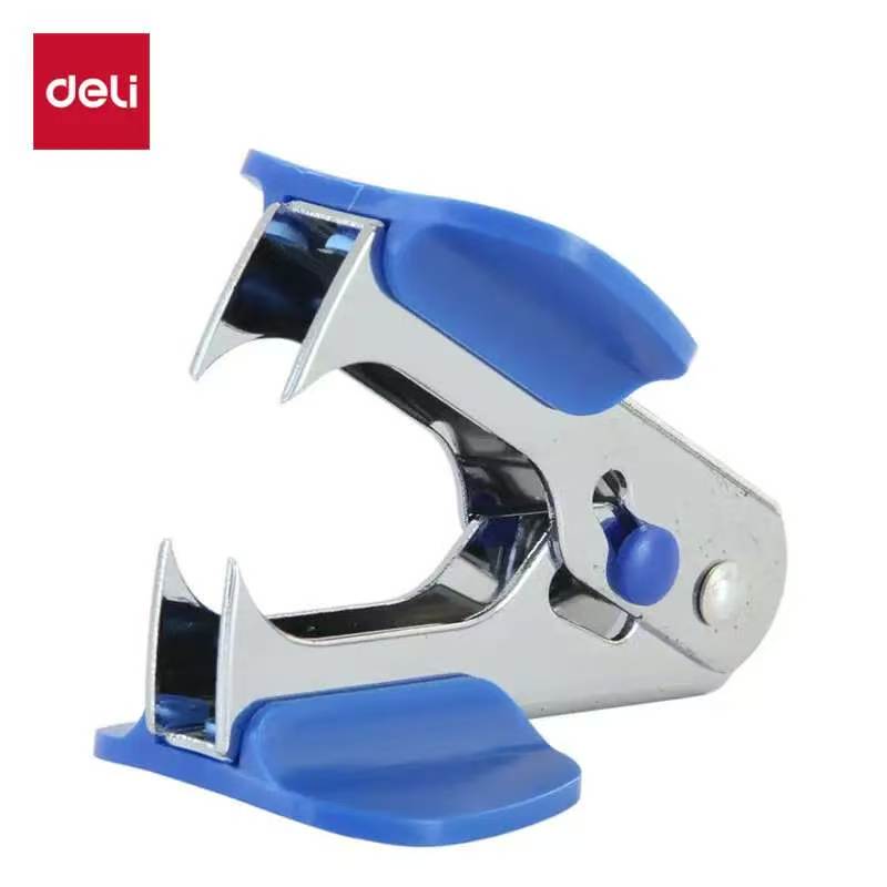 得力(deli)蓝色起钉器 带安全锁 办公用品 0231高清大图