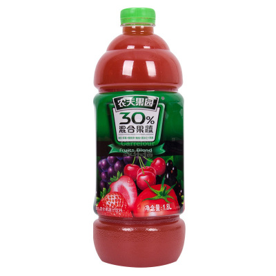 农夫果园30%番茄草莓山楂味1.8L瓶装