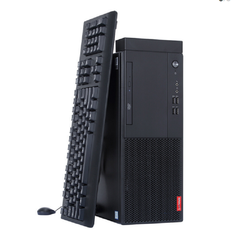 联想(Lenovo)启天M415 商用台式电脑+21.5寸显示器(i5-7500 4G+4 1T DVD Win10)