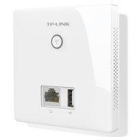 TP-LINK TL-AP303I-POE 无线百兆面板ap路由器86型嵌入墙壁式wifi高速网络300M兆智能开关插座小中大户型家用别墅级商用企业级酒店宾馆USB接口tplink