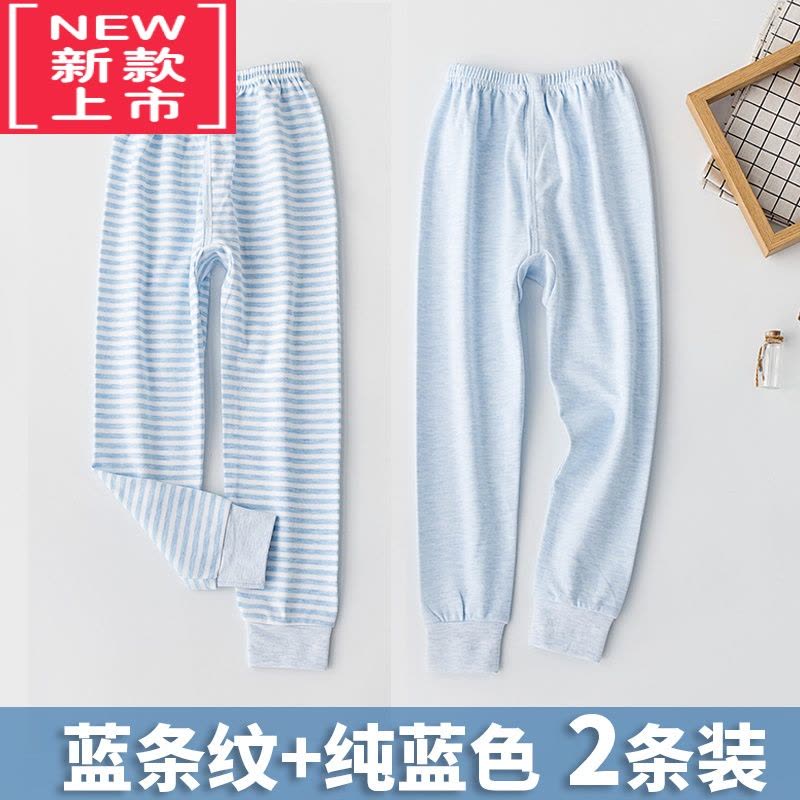 可莉允儿童秋裤单条装睡裤全学生保暖线裤男女孩春冬季中大宽松薄款保暖裤图片