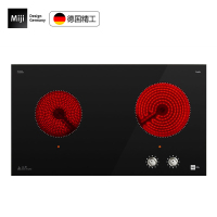 米技电陶炉Miji gala C 3500双灶家用电陶炉双眼家用嵌入式进口炉芯辅热炉