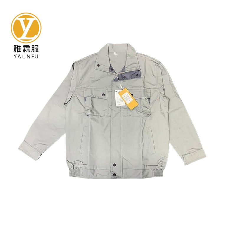 雅霖服 春秋工作服24YLF-BS8633 套高清大图