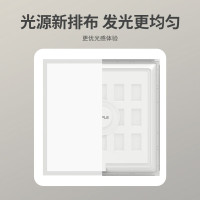 欧普照明（OPPLE）led集成吊顶 600*600商用办公超薄高显色扣板灯面板灯平板灯厨卫灯 36W 白光