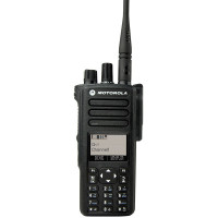 摩托罗拉(MOTOROLA) XIR P8668 专业数字对讲机 5行显示屏 黑色