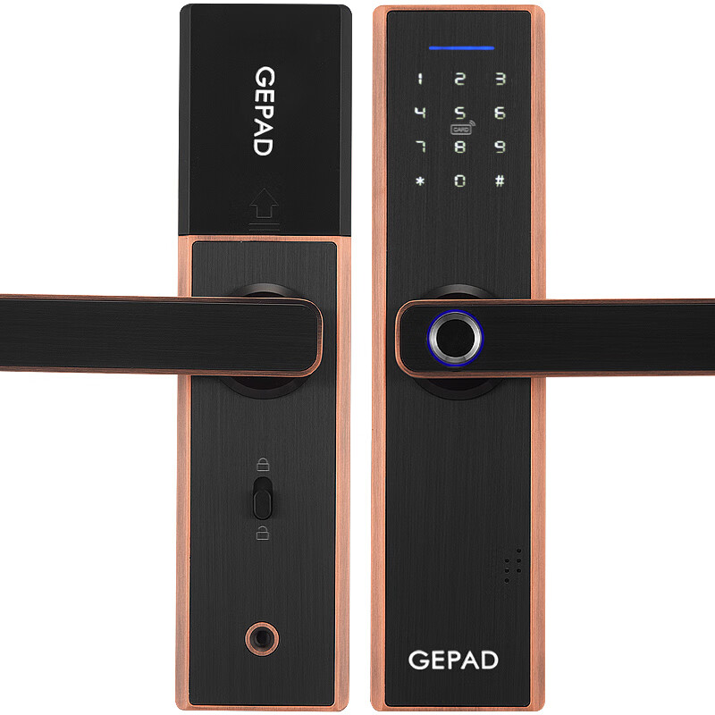 歌派(GEPAD) D3指纹锁 智能锁防盗门指纹密码锁电子锁 领导办公室门锁高清大图