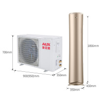 奥克斯（AUX）3匹 变频 1级能效 KFR-72LW/BpR3AHA800(A1) 倾国 冷暖 客厅圆柱式 柜机空调