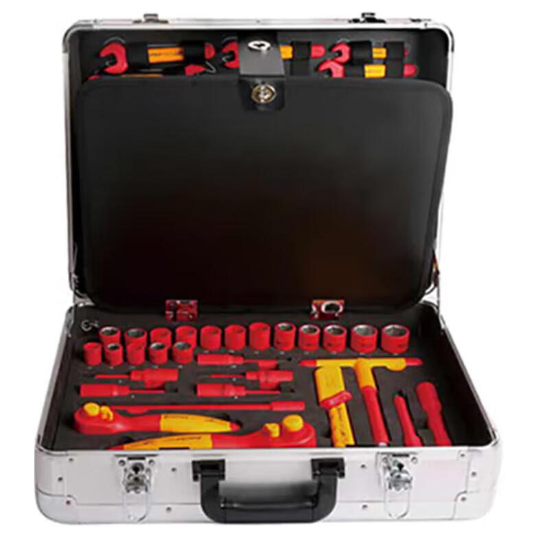 钢盾(SHEFFIELD) S158022 66件套新能源汽车维修工具箱组套【家用】