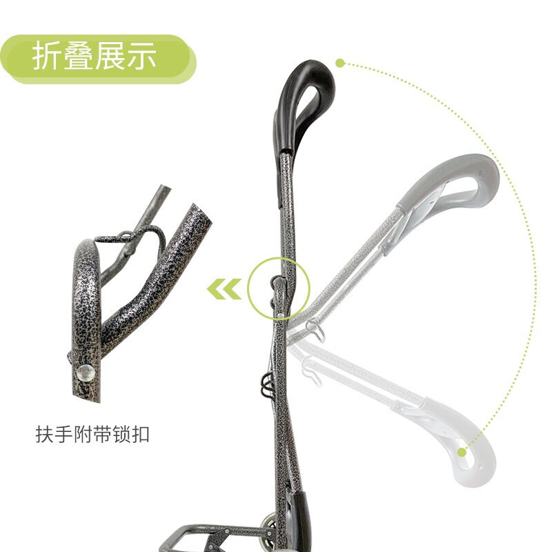 新越昌晖爬楼车买菜车折叠购物车超市小推车便携式手拉车行李车拉杆车搬运小拖车手推车承重约120斤 F51010高清大图