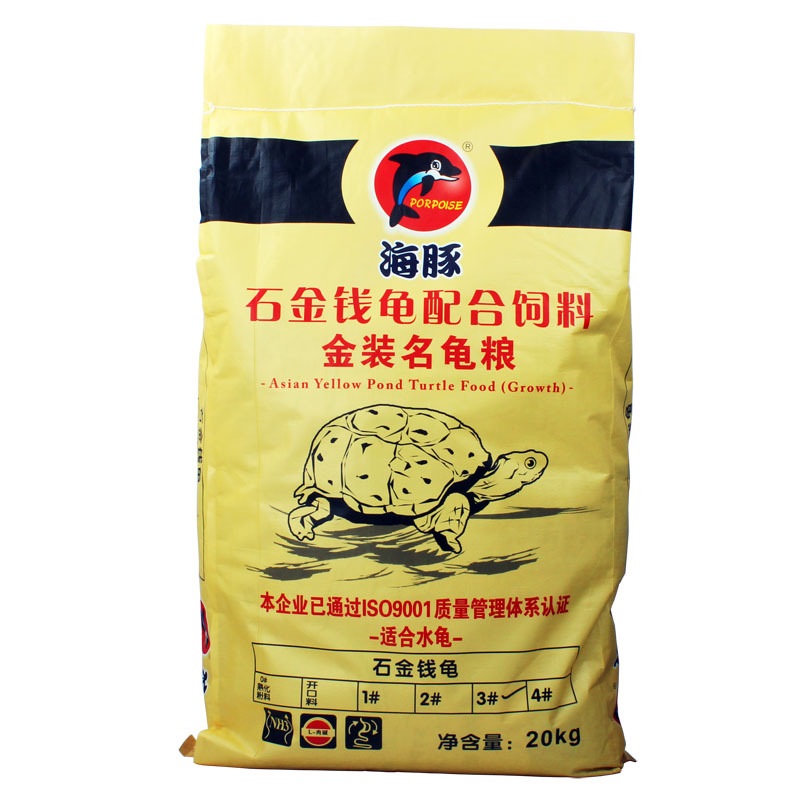 龟粮乌龟饲料石金钱龟饲料水龟粮龟大鳄龟粮幼龟粮龟食20KG高清大图