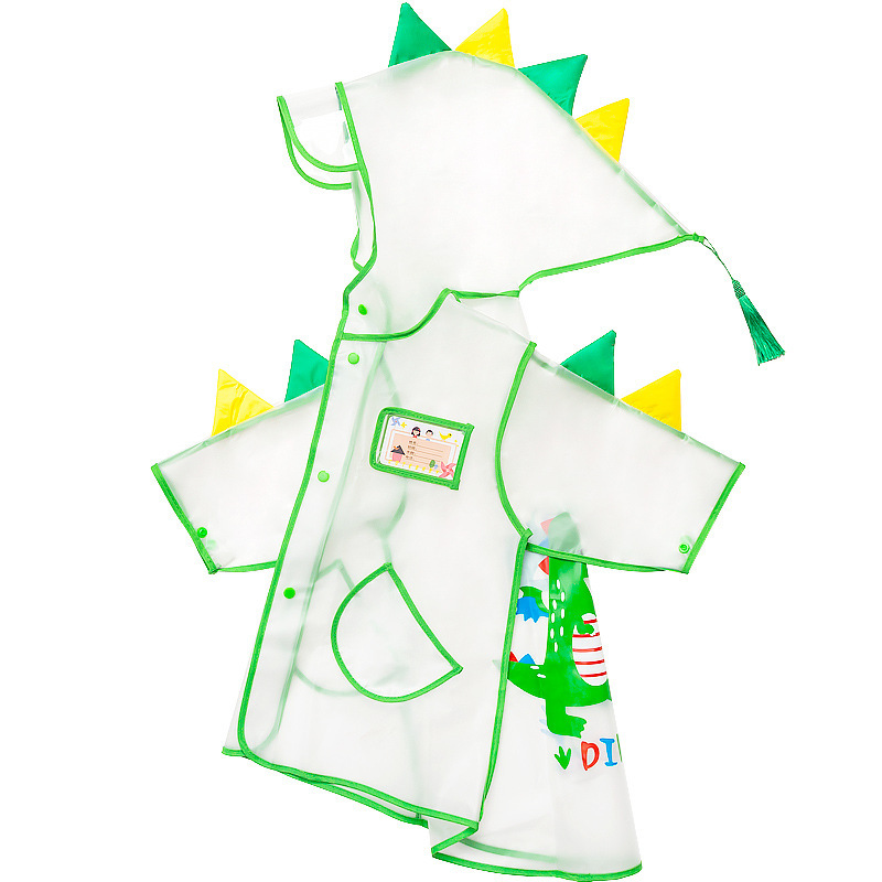 儿童雨衣小学生雨衣女童男童雨披儿童雨衣卡通宝宝雨衣