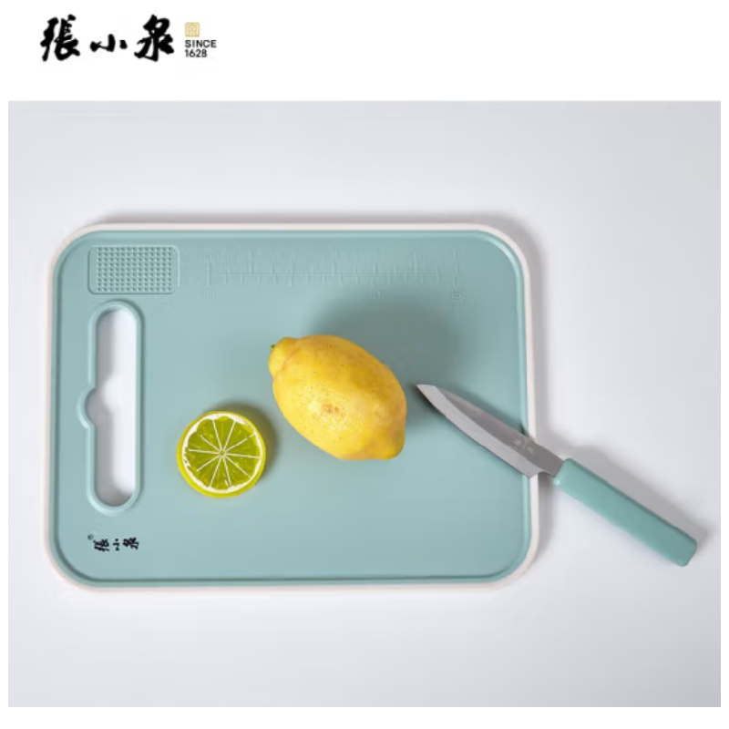 张小泉轻奢果蔬六件套C52920100 菜板家用水果刀果叉刨皮刀高清大图