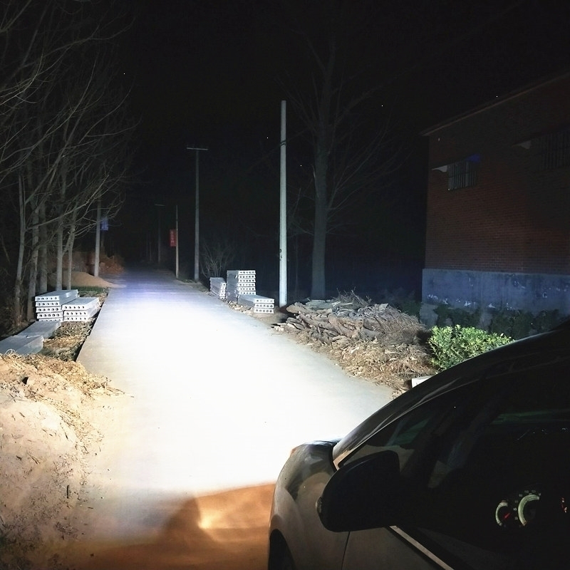 闪电客汽车长条射灯12v中网灯越野车24v货车杠灯车顶超亮强光led灯爆闪 高亮款80厘米432瓦 单灯