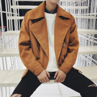 春季外套男情侣风衣短款男士2018新款夹克韩版潮流修身飞行员衣服