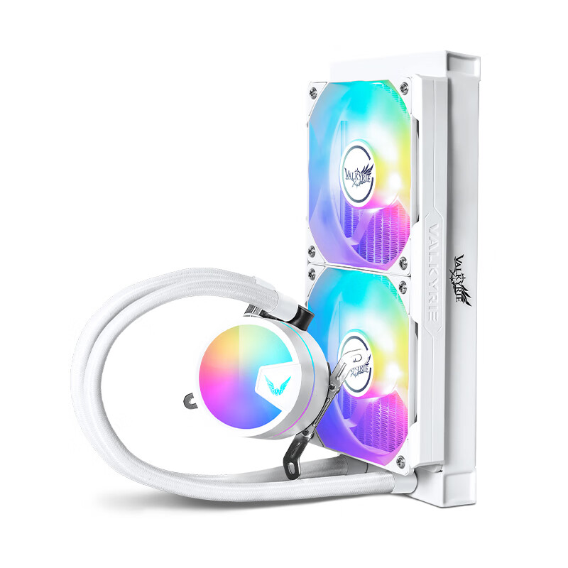 瓦尔基里(VALKYRIE)A240W 一体式240水冷CPU散热器 智能温控适用炫彩一体式双排CPU水冷高清大图