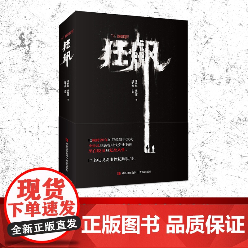赠印签明信片 狂飙小说 徐纪周导演 张译 张颂文 李一桐主演同名电视剧 狂飙 原著 狂飙书籍 悬疑黑帮电视剧高清大图