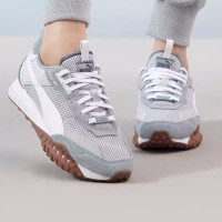 彪马（PUMA）休闲鞋男鞋女鞋新款运动鞋复古拼接章鱼鞋耐磨情侣低帮板鞋 395875-02 ZP 395875-04/灰/白 41