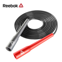 锐步(REEBOK)跳绳 防滑耐磨橡胶跳绳 可调节运动跳绳
