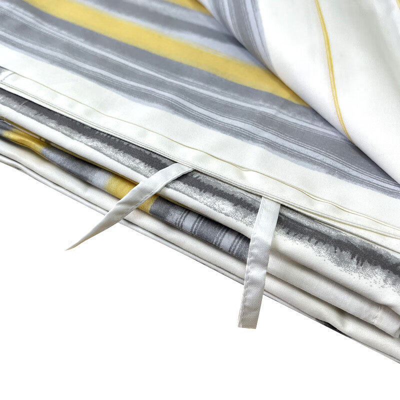 是尚 床上用品 5件套(被套 床单 枕套 棉花被 枕芯)可绣logo 定制尺寸高清大图