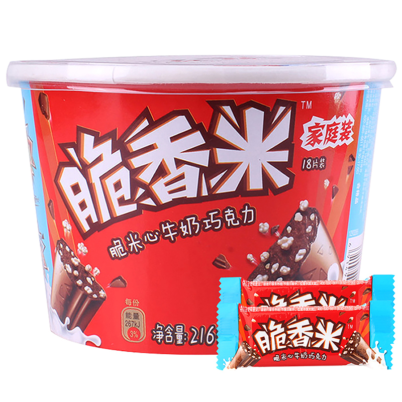 脆香米牛奶巧克力碗装216g