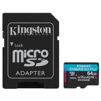 金士顿(Kingston)64GB U3 V30 A2 4K switch内存卡 TF存储卡 读速 170MB/s高速版