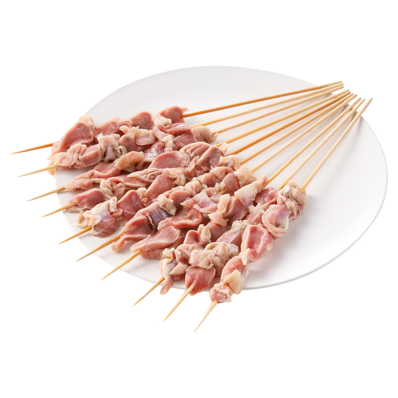 悠司坊 精品鸡胗串10串(约200g)烧烤串野餐食品烤串烧烤食材